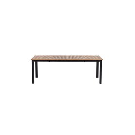 Matbord Panama, 224 × 100 cm, Svart