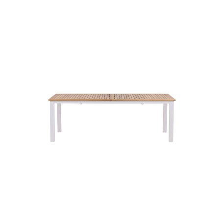 Matbord Panama, 220 × 100 cm, Vit