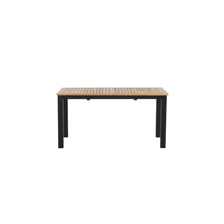 Matbord Panama, 150 × 90 cm, Svart