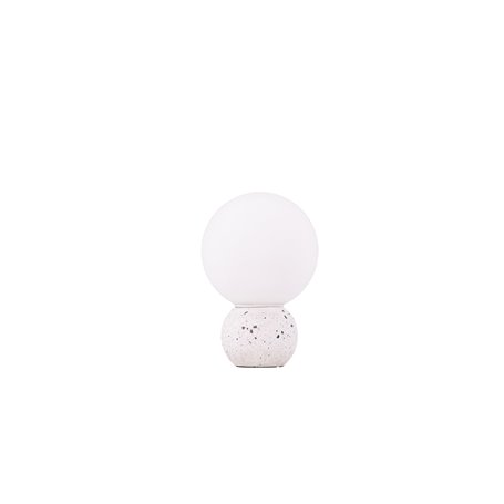 Bordslampa Metz, Vit