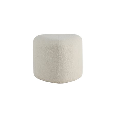 Fåtölj Peg Puff, Vit