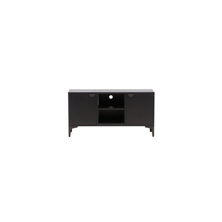 TV-bänk Piring, 120 cm, Svart