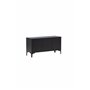 TV-bänk Piring, 120 cm, Svart