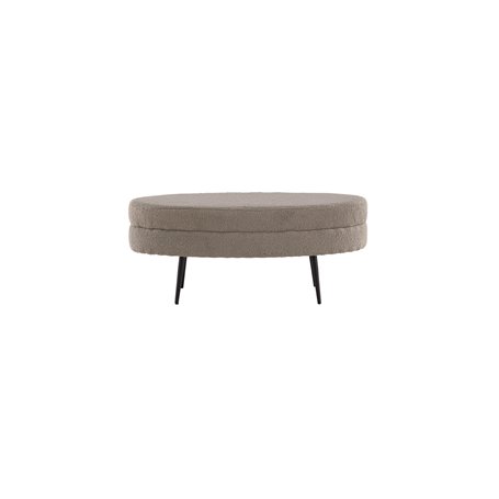 Fåtölj Otto Ottoman, 100 × 40 cm, Greige