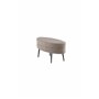 Fåtölj Otto Ottoman, 100 × 40 cm, Greige