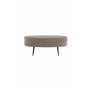 Fåtölj Otto Ottoman, 100 × 40 cm, Greige