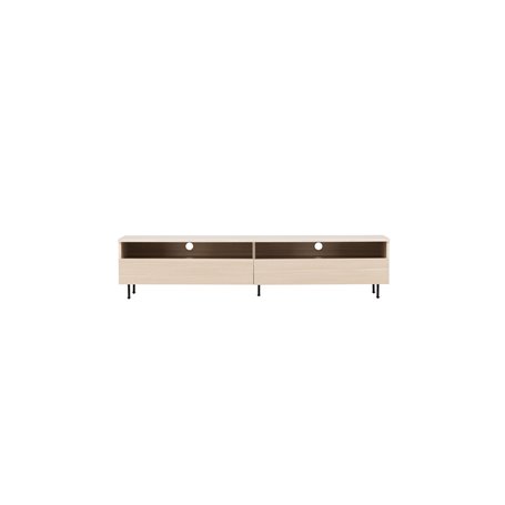 TV-bänk Navarra, 180 cm, Vitlaserad