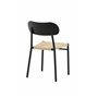 Matstol Polly, Natur/Svart