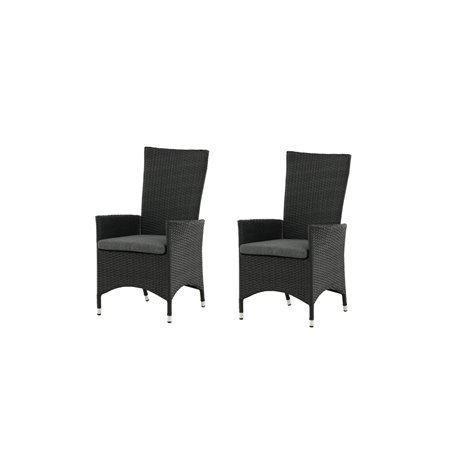 Reclinerstol Padova, Svart