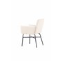 Matstol Petra, Beige/Svart