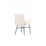 Matstol Petra, Beige/Svart