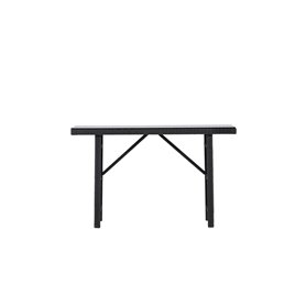 Sidobord Padova, 120 × 40 cm, Svart