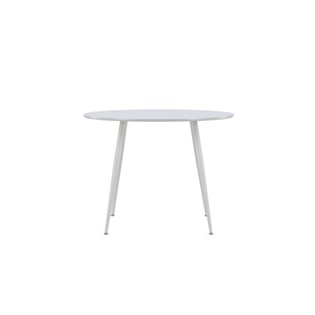 Runt matbord Plaza, Ø100 cm, Grå