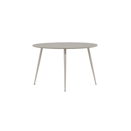 Runt matbord Plaza, Ø120 cm, Beige