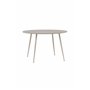 Runt matbord Plaza, Ø120 cm, Beige
