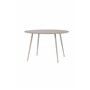 Runt matbord Plaza, Ø120 cm, Beige