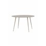 Runt matbord Plaza, Ø120 cm, Beige