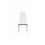 Matstol Pastill, Vit/Silver