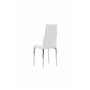 Matstol Pastill, Vit/Silver