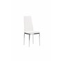 Matstol Pastill, Vit/Silver