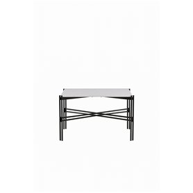 Soffbord Razzia, 75 × 75 cm, Vit
