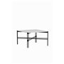 Soffbord Razzia, 75 × 75 cm, Vit