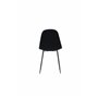 Matstol Polar, Svart/Silver