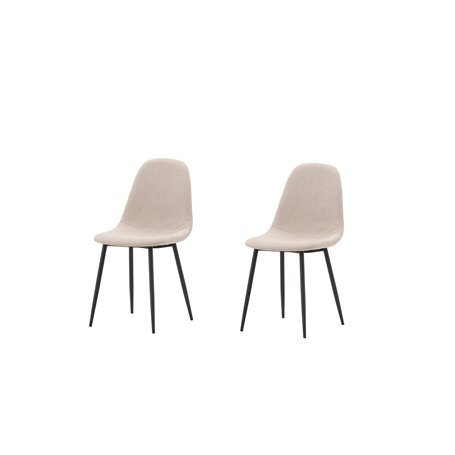 Matstol Polar, Beige/Svart