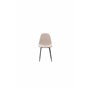 Matstol Polar, Beige/Svart
