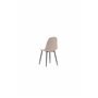 Matstol Polar, Beige/Svart