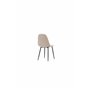 Matstol Polar, Beige/Svart