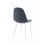 Matstol Polar, Blå/Vit