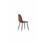 Matstol Polar, Brun/Svart