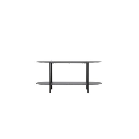 Soffbord Recife, 50 × 100 cm, Svart