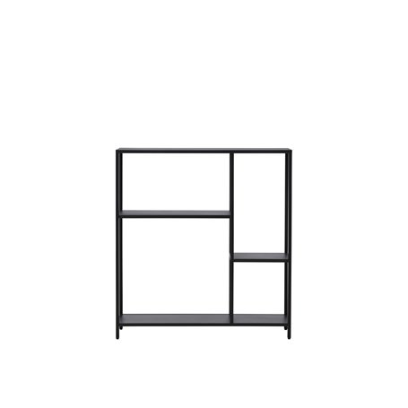 Sidobord Puno, 30 × 80 cm, Svart