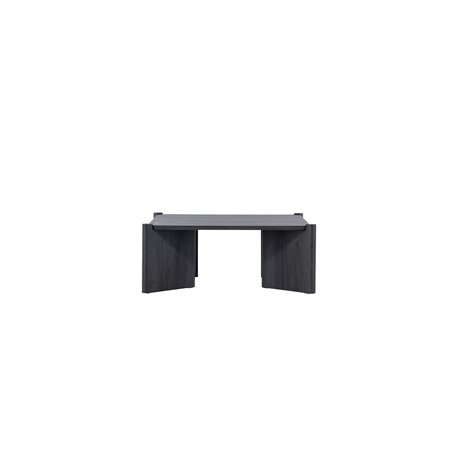Soffbord Rogaland, 100 × 100 cm, Svart