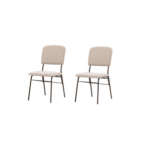 Matstol Seda, Beige/Brun