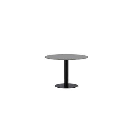 Runt matbord Razzia, Ø106 cm, Grå
