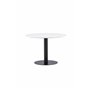 Runt matbord Razzia, Ø106 cm, Vit