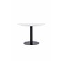 Runt matbord Razzia, Ø106 cm, Vit