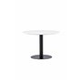 Runt matbord Razzia, Ø106 cm, Vit