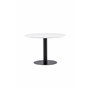 Runt matbord Razzia, Ø106 cm, Vit
