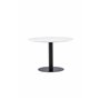 Runt matbord Razzia, Ø106 cm, Vit