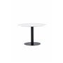 Runt matbord Razzia, Ø106 cm, Vit
