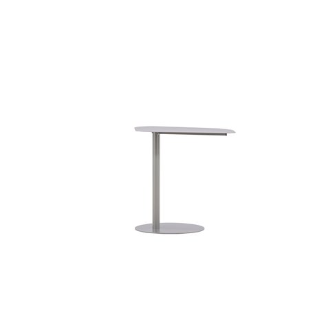 Sidobord San Jose, 50 × 38 cm, Light Grey
