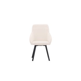 Matstol Rosie, Beige/Svart