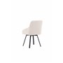 Matstol Rosie, Beige/Svart