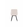 Matstol Rosie, Beige/Svart