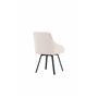Matstol Rosie, Beige/Svart
