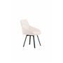Matstol Rosie, Beige/Svart